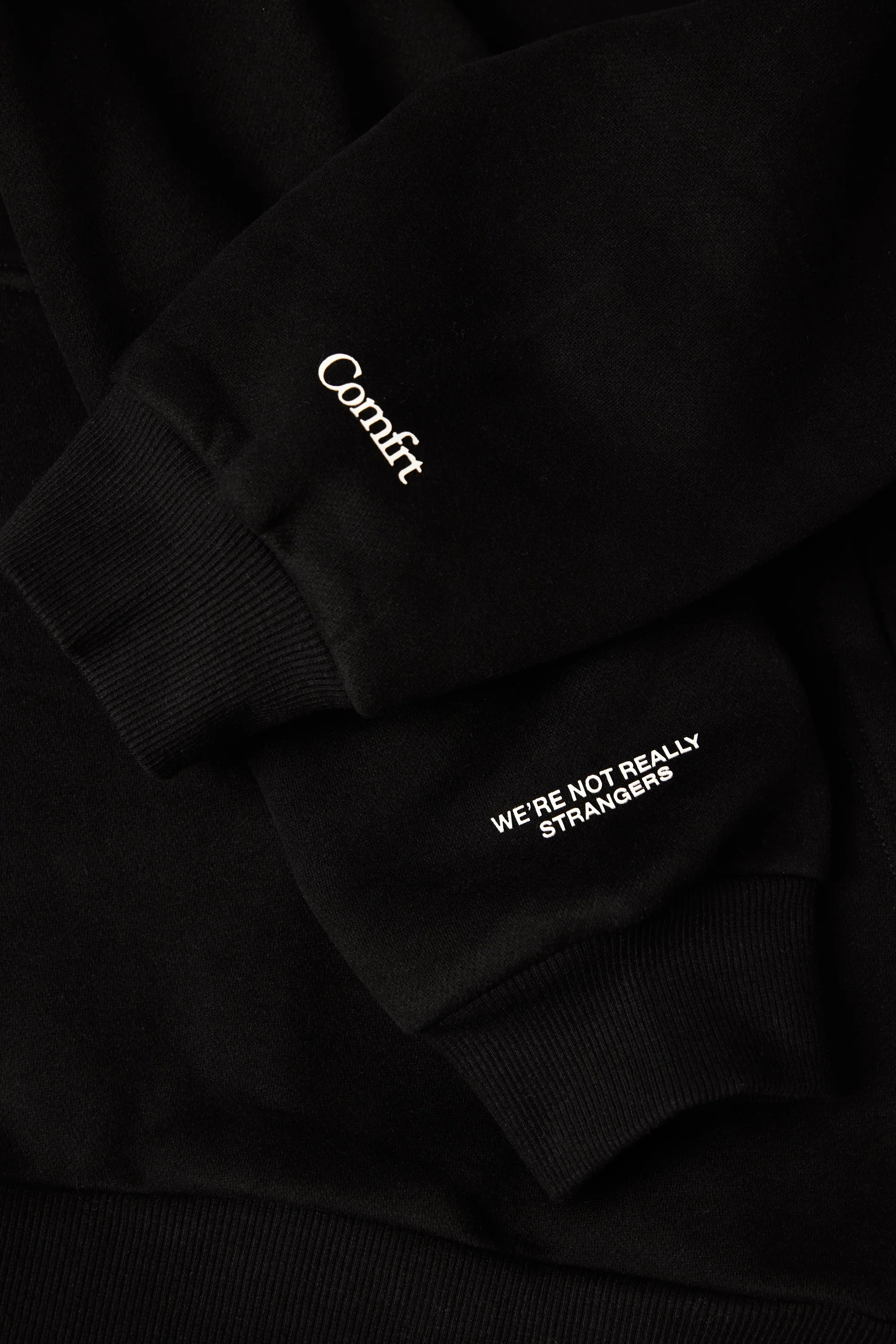 Comfrt x WNRS Good Things Hoodie - Black - Image 3