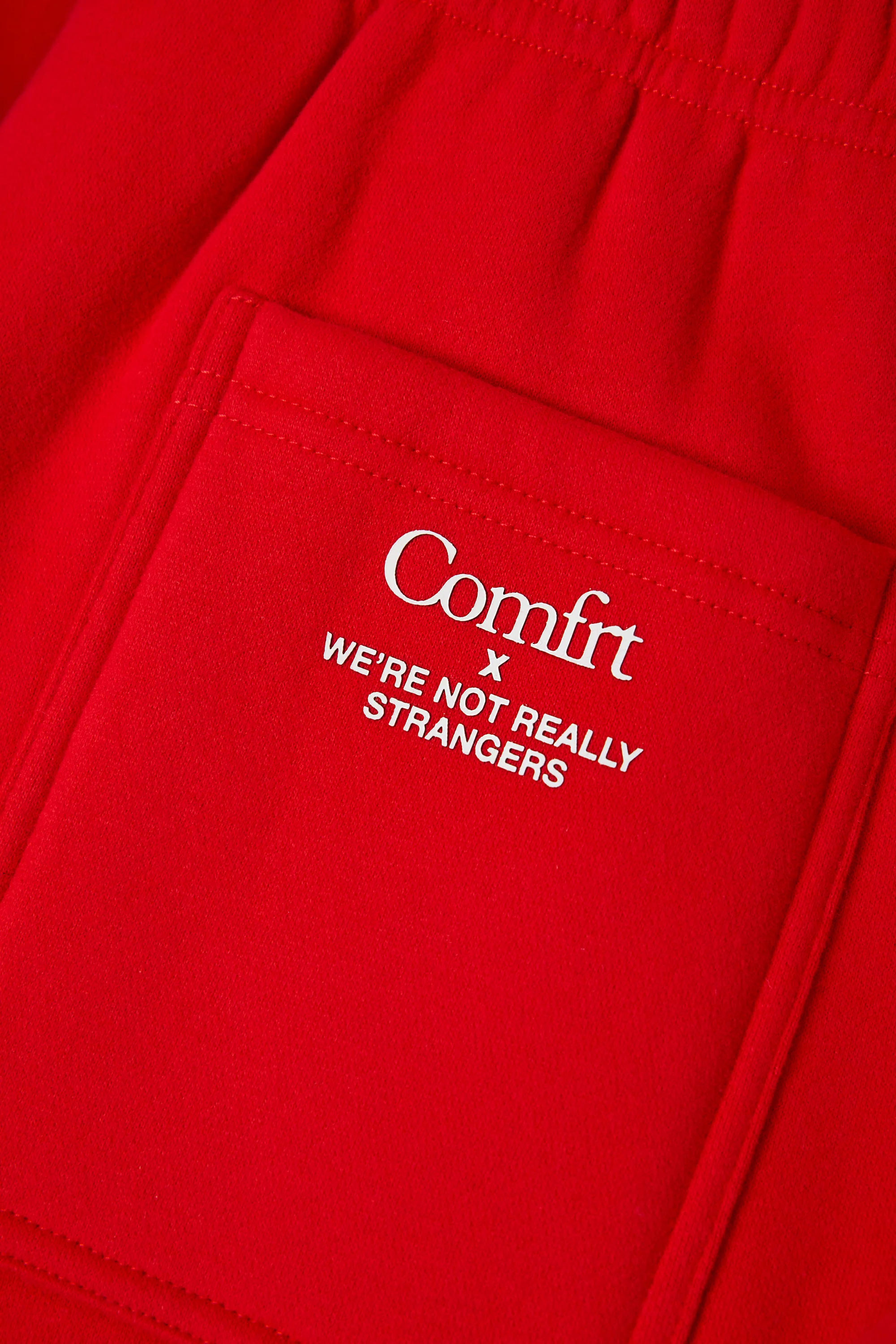 Comfrt x WNRS Good Things Sweat Set - Red - Image 11