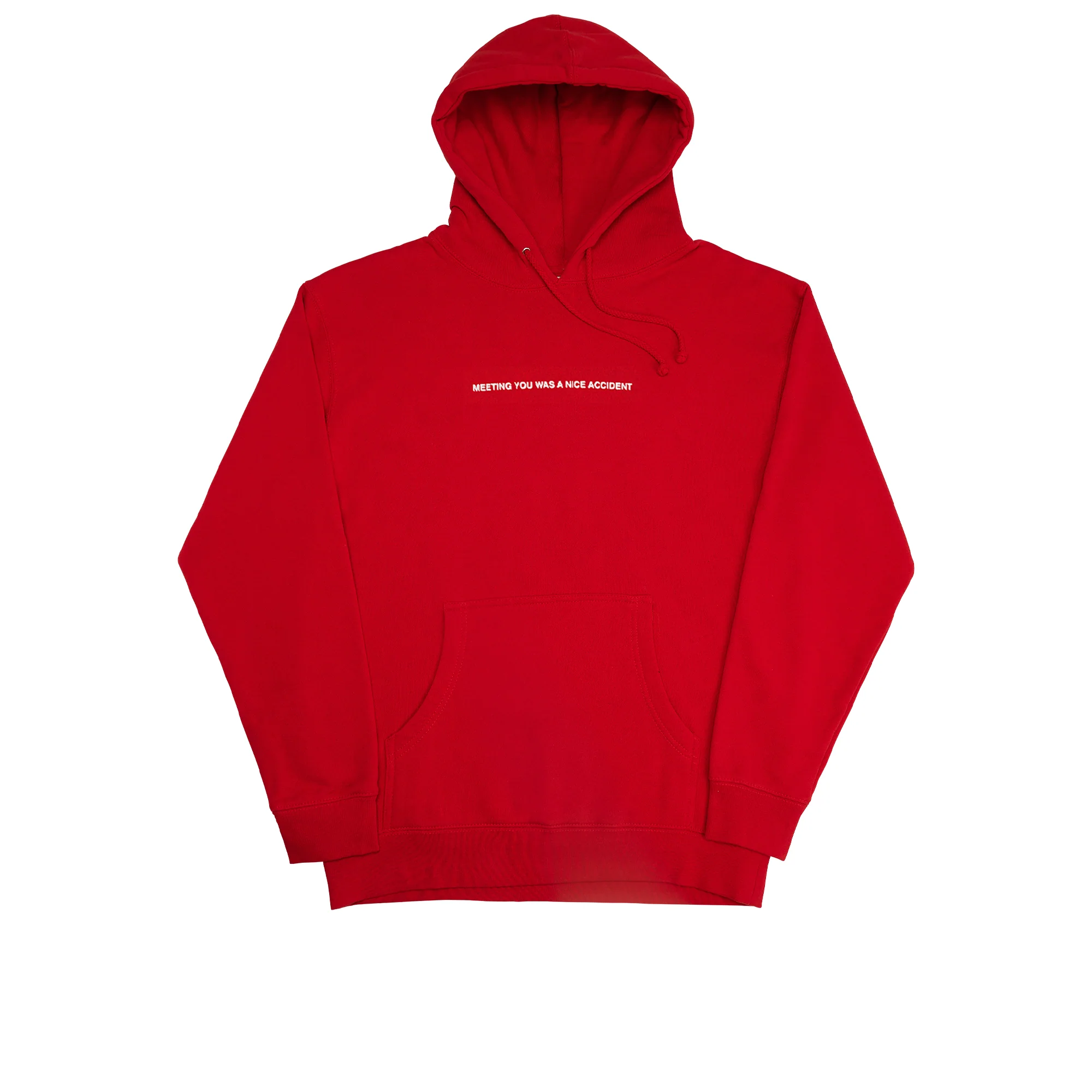 I'm So Happy We Met Hoodie - Black - Image 5